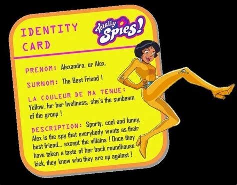 totally spies characters names|Category:Character .